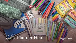 Back to School Planner Haul  August 2024 [upl. by Pish]