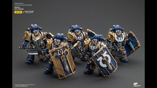 JOYTOY 118 Warhammer The Horus Heresy Ultramarines Invictarus Suzerain Squad [upl. by Ahsined713]