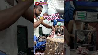 Very Fast Mutton Raan Cutting By Sk MohshinBareilly Meat ShopMeat Cuttingshorts youtube [upl. by Omrellig]