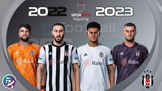 PES 2021 Beşiktaş 20222023 Sezon Formaları  Kits  PES 2020 PC [upl. by Anaerb]