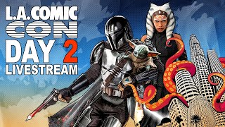 LA Comic Con 2024 Livestream  Day 2  The Mandalorian Ewan McGregor Rosario Dawson amp More [upl. by Imer]