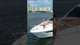 2M Yacht  A Quick Look at the Sea Ray L650 Fly Shorts [upl. by Rayham]