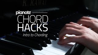 Piano Chord Hacks  Intro To Chording Beginner Piano Lesson [upl. by Notnad68]