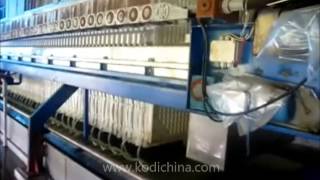 Carrageenan Seaweed processing filter press from China [upl. by Arodal22]