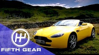 Fifth Gear Aston Martin V8 Vantage Roadster [upl. by Cirenoj]