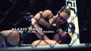 UFC 190 Rousey vs Correia La atleta más dominante del mundo [upl. by Grier8]