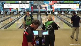 Eugene McCune on the Front Nine During 2021 PBA50 Spectrum Lanes Open [upl. by Nnep]