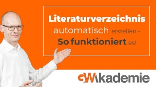 Literaturverzeichnis automatisch erstellen  So funktioniert es [upl. by Viradis119]