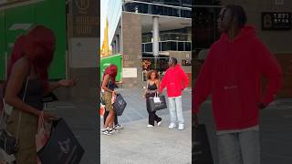 Handcuffing random girls 🤣 youtubeshorts prank comedy viral [upl. by Forrest168]