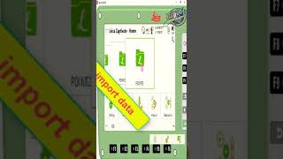 import data from USB to total station [upl. by Aicilra]