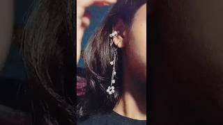 Diy ear cuff 🤍 earcuff diy crafter ytshorts shorts [upl. by Nathanoj]