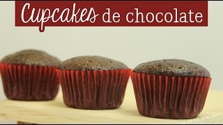 Cómo hacer Cupcakes de Chocolate  Mini serie de Repostería EP 1 [upl. by Netloc]