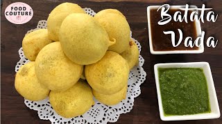 Batata Vada Recipe  गुजराती बटाटा वड़ा  Kathiyawadi Style [upl. by Vaios731]