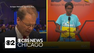 Scripps National Spelling Bee comes down to spelloff [upl. by Friedrich366]