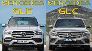 2019 Mercedes GLE vs 2018 Mercedes GLC [upl. by Refinnaj116]