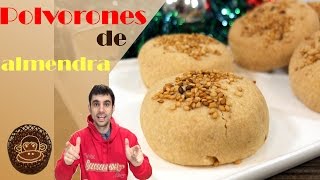 POLVORONES de ALMENDRA 😍😋 DULCE DE NAVIDAD muy FÁCIL Receta  222 [upl. by Allerus409]