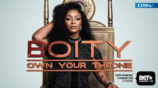 Exclusive Boity opens up about Own Your Throne  DStv [upl. by Guinevere477]