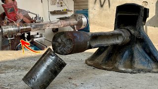 Effective process  How Nimble Mechanic Repaired Emergency A Broken Suspension Trunnion Shaft… [upl. by Millman885]