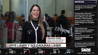 EDUARDO VELILLA  CORTE LÁSER Y SOLDADURAS LÁSER  5DIAS NETWORK  5díasTV [upl. by Irek]