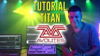 TUTORIAL TITAN AVOLITES Pasos básicos para usarlo [upl. by Boulanger728]