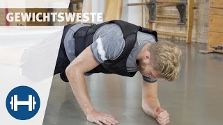 Workout mit Gewichtsweste  Fitness amp Kraftsport  SportThieme [upl. by Slack]