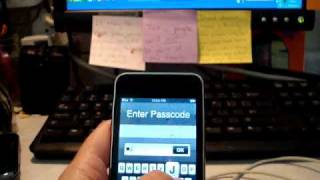 How to Unlock a locked iPod Touch 3Gbut will work for them all [upl. by Eylhsa]