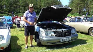 Pontarddulais Classic Car Show Pembrey Country Park July 2nd 2017 [upl. by Siberson]