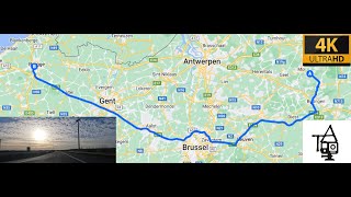 Tour of Flanders real time in 4K  Part 1 [upl. by Assenev984]