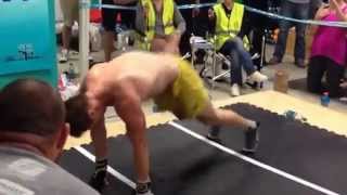 Breaking Burpee World Record [upl. by Nnylatsyrk]