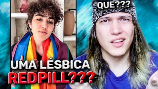 LÉSBICA DANDO CONSELHO PARA OS HOMENS REACT [upl. by Eglanteen]