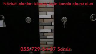 Xirdalan şəhəri Birlik MTK 3 otağa düzəlib 87 kv² təmirli mənzilkupça var81000azn 0557295457 Sa [upl. by Enimisaj]