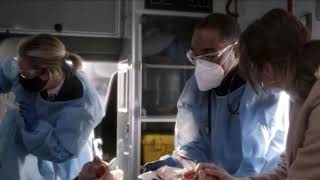 Schmico part 67 Andrew is stabbed Grey’s 17x07 [upl. by Ailla]