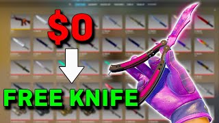 How To Get A FREE KNIFE In CS2 In 2024 7 Ways [upl. by Anairam]