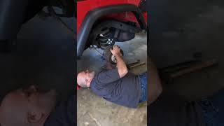 Jeep Wrangler 4quot Lift kit install automobile liftedjeeps jeep [upl. by Bautista15]