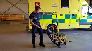 Instructievideo ambulance DRAAGSTOEL [upl. by Ahsilrae476]