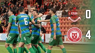 Airdrie FC 04 Hamilton Accies  Match Highlights [upl. by Reinert859]