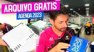 COMO FAZER AGENDA 2023  ARQUIVO MIOLO GRÁTIS [upl. by Jeff19]