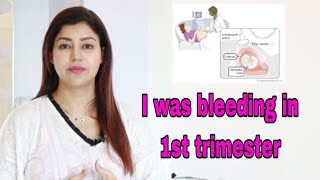 I was bleeding throughout my 1st trimester 2nd pregnancy podcast  HINDI  WITH ENGLISH SUBTITLES [upl. by Inerney]