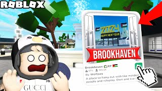 WOW TERNYATA ADA BROOKHAVEN PALESTINA DI ROBLOX [upl. by Attennhoj864]