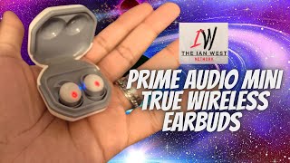 Prime Audio mini true wireless earbuds 5 below review [upl. by Quick]