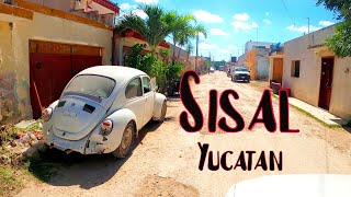 ASMR Drive All Around Sisal in Yucatan Mexico 🇲🇽 [upl. by Aztinad]