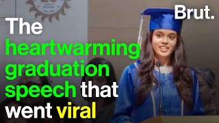 The heartwarming graduation speech that went viral [upl. by Stu]