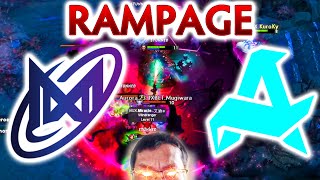 NIGMA vs AURORA  MIRACLE vs 23SAVAGE RAMPAGE GAME ▌ELITE LEAGUE DOTA 2024 [upl. by Alicirp]