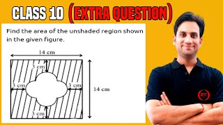 Find the area of the unshaded region in the given figure [upl. by Catherine630]