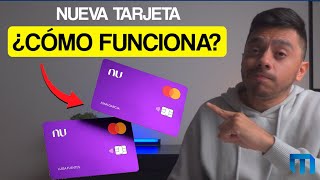 Tarjeta de crédito NU GARANTIZADA ¿cómo funciona [upl. by Flessel]