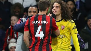 Fight between Matteo Guendouzi and Dan Gosling Bournemouth 1  2 Arsenal [upl. by Bible447]