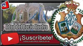 🐴 SALIDA DE LA HERMANDAD DEL ROCÍO DE HUELVA ⛪️ El Rocío 2023 💃🕺 4K 📹 [upl. by Ume]