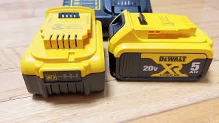 DEWALT 20V MAX Battery Starter Kit with 2 5Ah DCB205 2CK REVIEW [upl. by Lunseth]