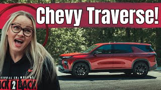 EVERYTHING You Want to Know about the ALL NEW Chevy Traverse  2024 Chevy Traverse First Drive [upl. by Tyrone]