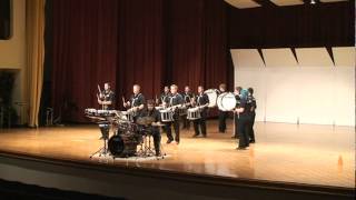 CSUPueblo Drumline performance April 25th 2012 [upl. by Bradley284]